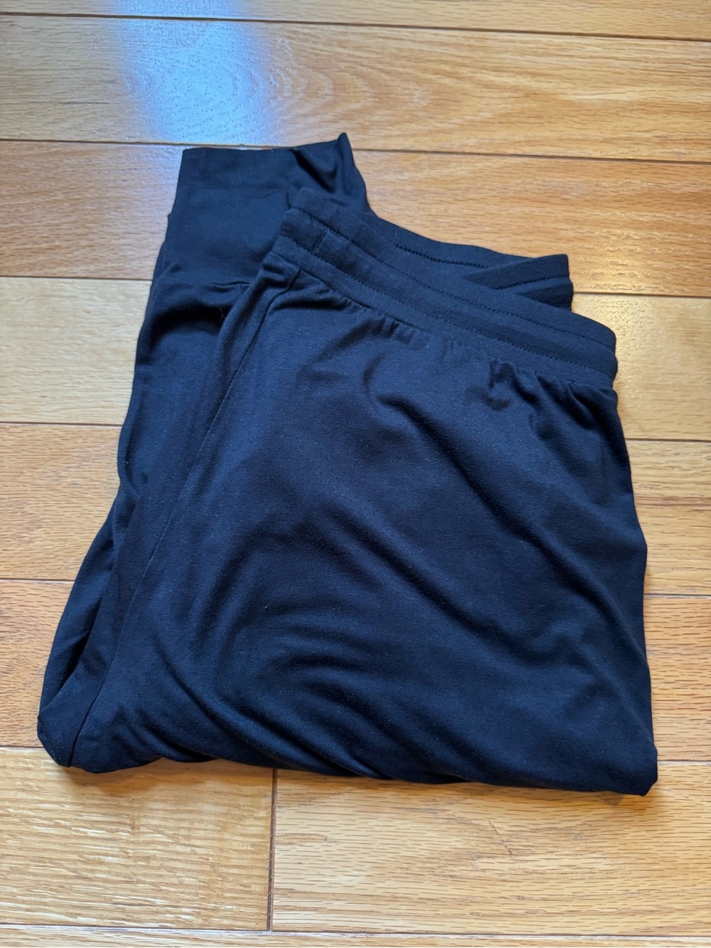 Tommy John Second Skin Lounge Jogger- Black, Size Small